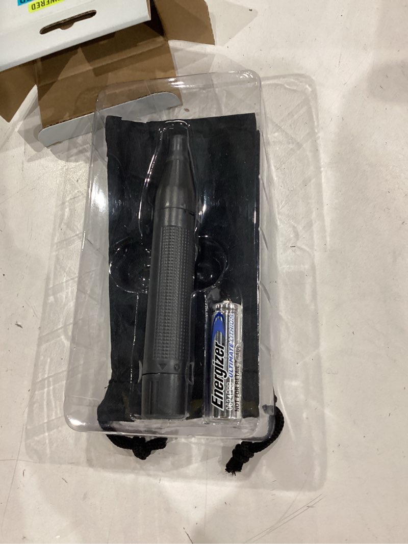 Condition photo showing Good Condition for conairman nose hair trimmer for men, for nose, ear, and eyebrows, patent 360 bevel blade for no pull, no snag trimming experience, cordless lithium-powered trimmer with drawstring bag lithium powered w/drawstring bag 1 count (pack of 1)