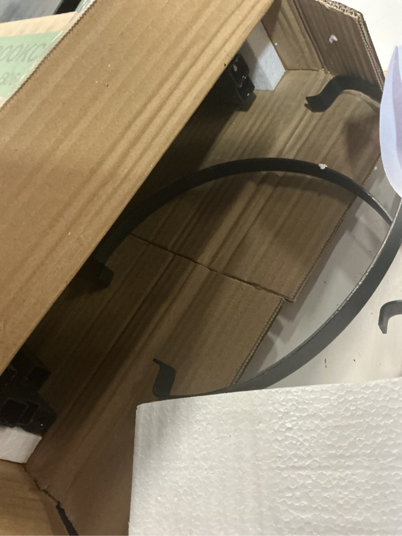 Condition photo showing As Is for GRAND ETOPIA Double layer Vinyl Record Storage Shelf - LP Record Holder - 160-200 LP Display Rack - 