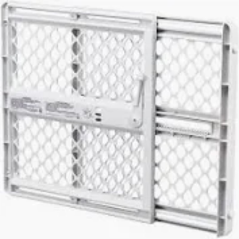 MYPET North States Universal Pet Gate: 26” - 42” Wide Dog Gate. Can be Pressure Mounted or used as S