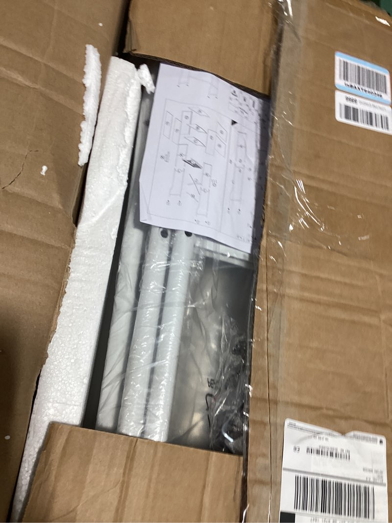 Over The Toilet Storage Cabinet - 2-Door Design Bathroom Organizers Shelf, Freestanding Space-Saver 