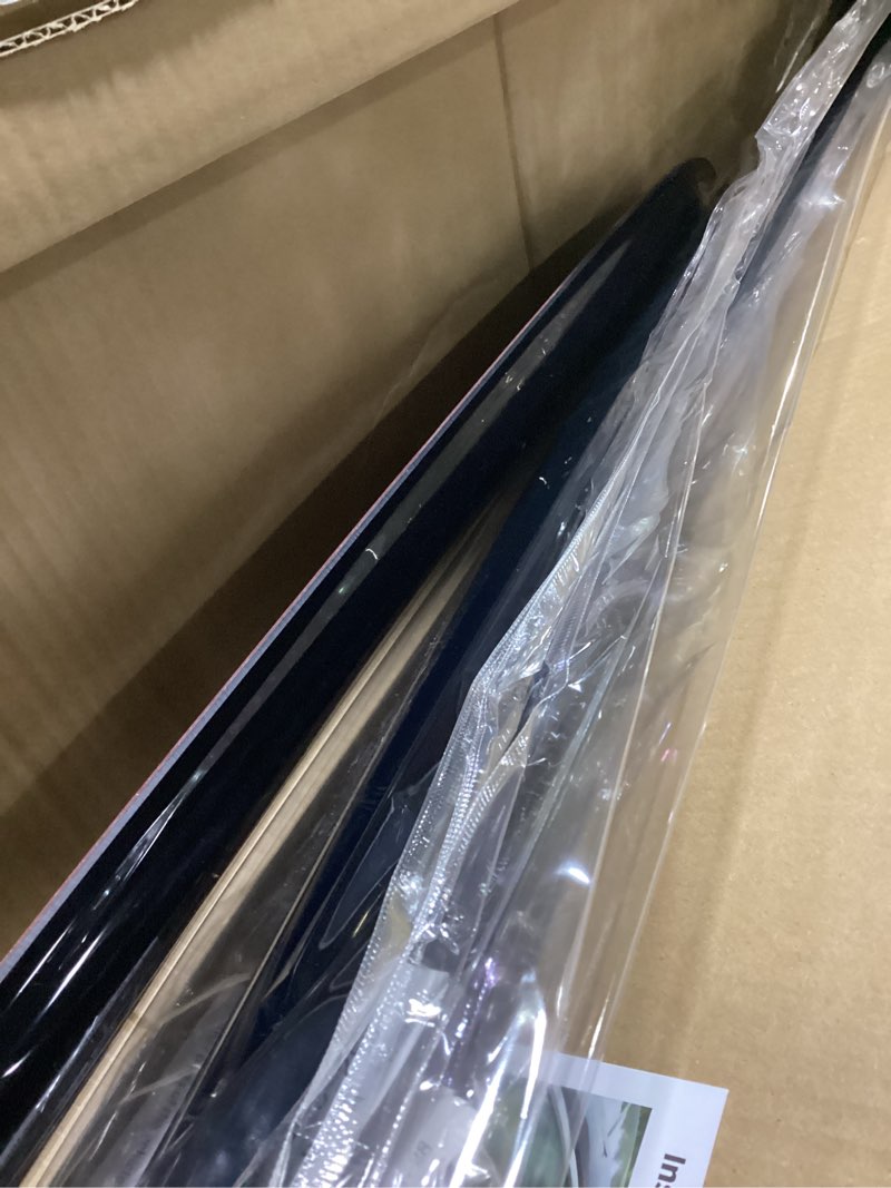 Condition photo showing As Is for window rain guards for 2011-2018 volkswagen (vw) jetta, window visor guard vent shade wind deflector rain shield protector sun for 11-18 jetta 2012 2013 2014 2015 2016 2017, outside-mount, 4pcs