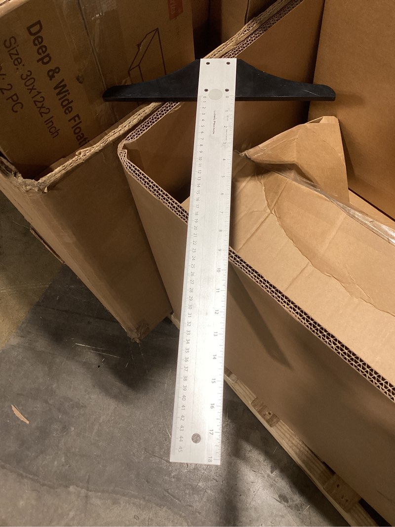 Condition photo showing Good Condition for ludwig precision heavy-duty aluminum t-square for art, framing & drafting, 18-inch heavy-duty 18-inch