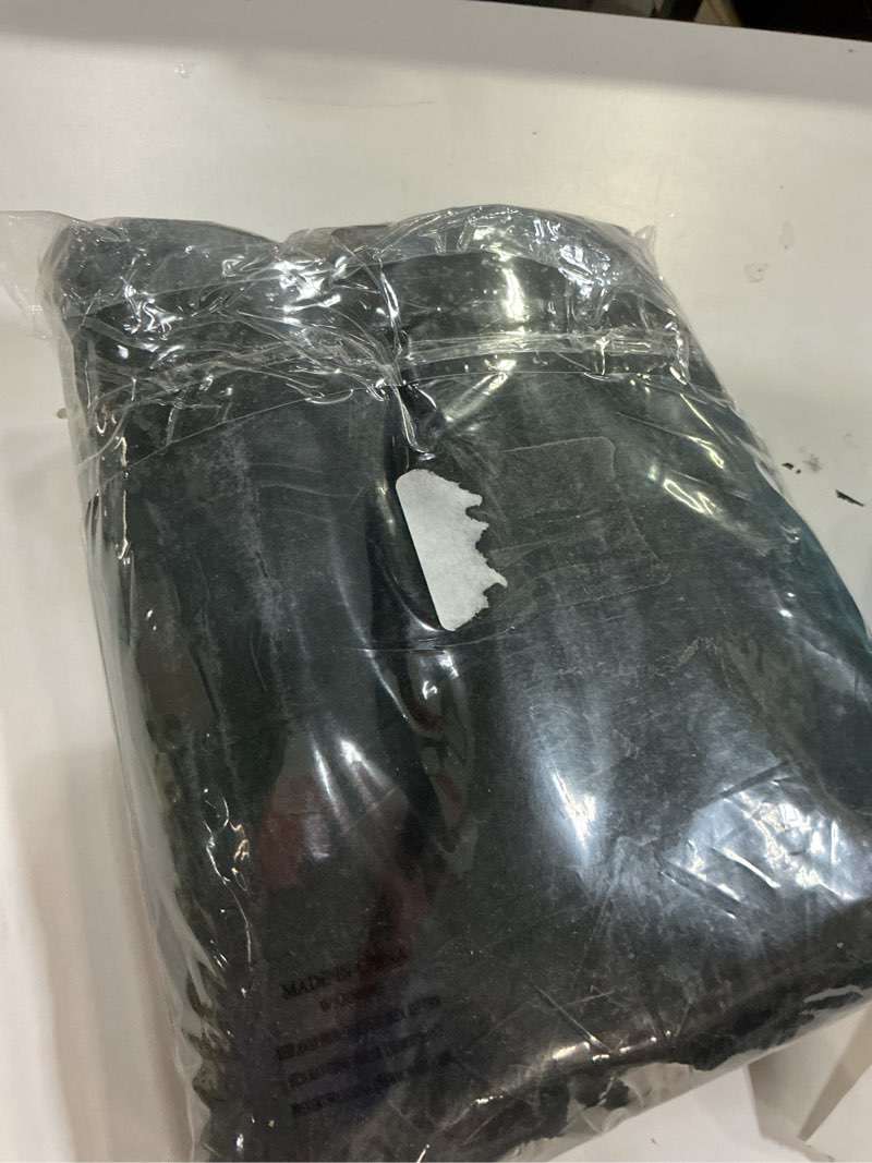 Condition photo showing New/Like New for Black Blackout Curtains 72 Inch Length 2 Panels Set, Black Out Curtains for Bedroom 72 Inch Long, Rod Pocket Energy Saving Room Darkening Drapes for Living Room Window(W52 x L72) Blackout | Black 52"W x 72"L (Pack of 2)