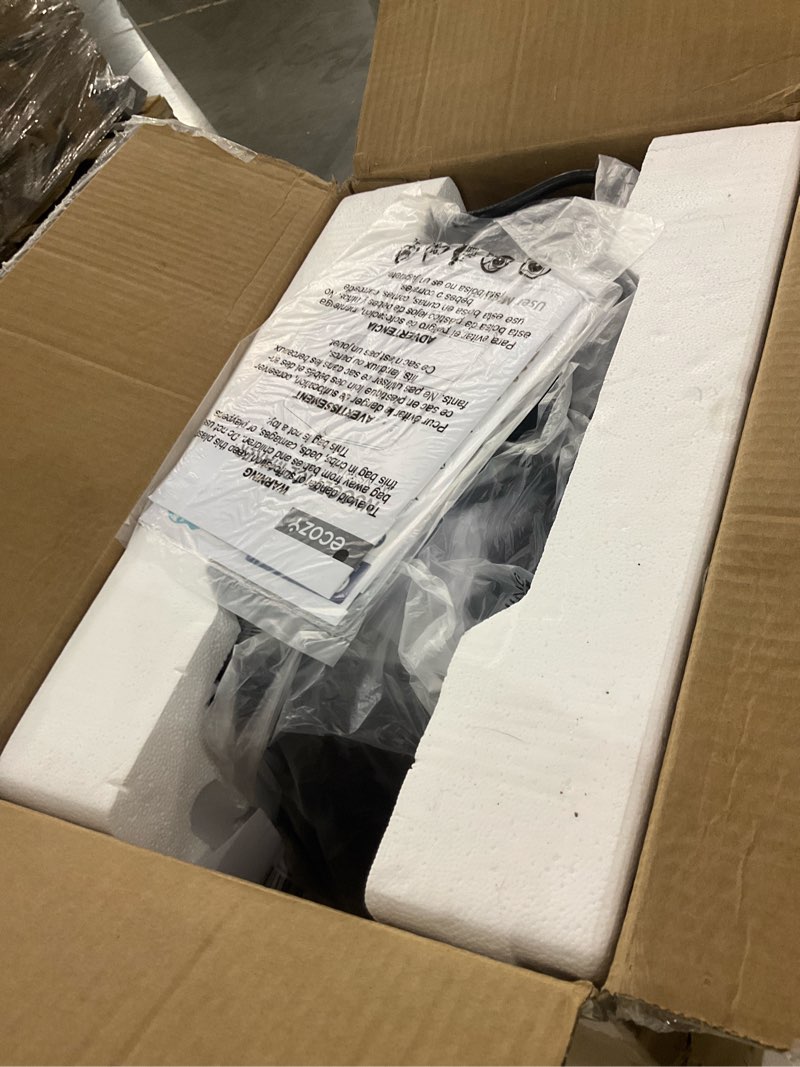 Condition photo showing Good Condition for ecozy Nugget Ice Maker Countertop, Intuitive EcoScreen, 40lbs/24H Chewable Pebble Ice, 3lb Pull-Out Basket, Self-Cleaning, One-Touch Timer – Perfect for Home, Drinks & Cocktails