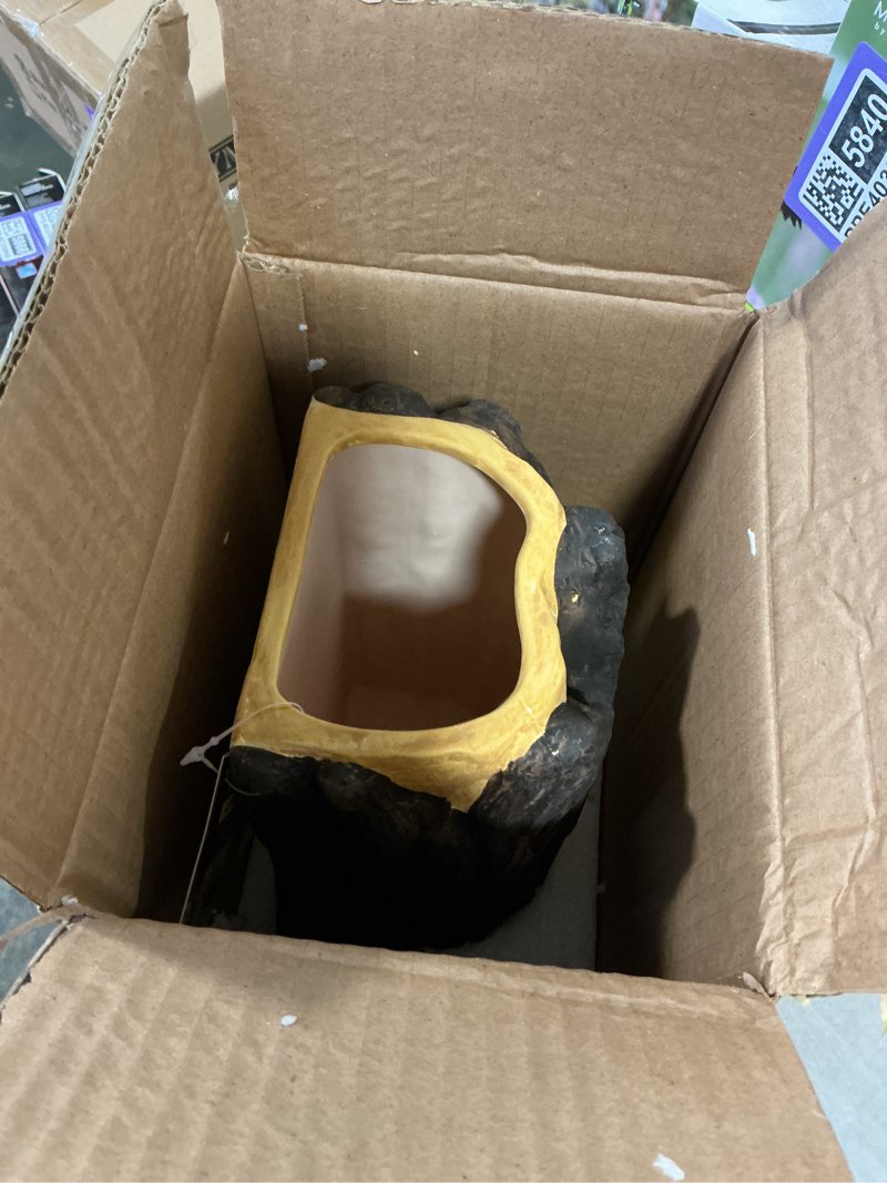 Condition photo showing New/Like New for Exo Terra Wet Log - Large Moisture Retaining Ceramic hide 