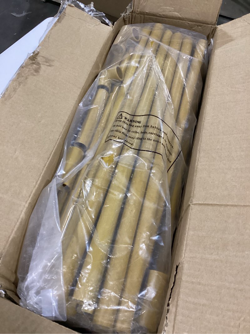 Condition photo showing Good Condition for Fun Express Portable Bar Table Stand - Gold Tabletop Tent Base for Events | Dessert Table Display Set for Vendor Craft Fair, Party Tables & Mobile Bar Station | Circus Carnival Theme Setup