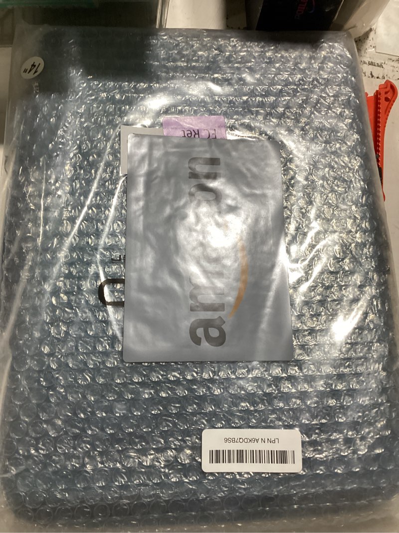 Condition photo showing Good Condition for domiso 14 inch laptop sleeve with handle shockproof computer bag waterproof eva protective carrying case for 14" thinkpad e480/yoga 920/13.5" microsoft surface book/hp pavilion 14 stream 14, teal 14 inch teal