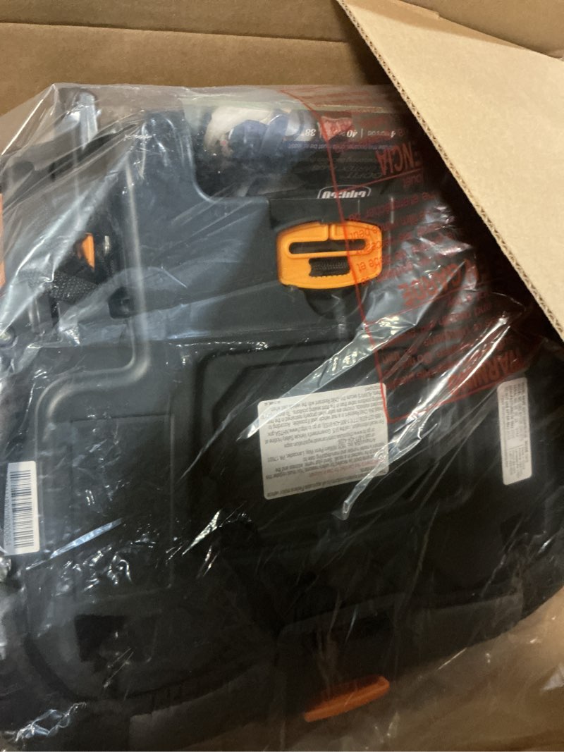 Condition photo showing Good Condition for Chicco GoFit ClearTex Plus Backless Booster Car Seat, Latch Attachment, Quick-Release Latch Removal, Portable Car Booster Seat for Children at Least 4 Years Old and 40-110 lbs | Obsidian/Black GoFit ClearTex Plus Obsidian/Black