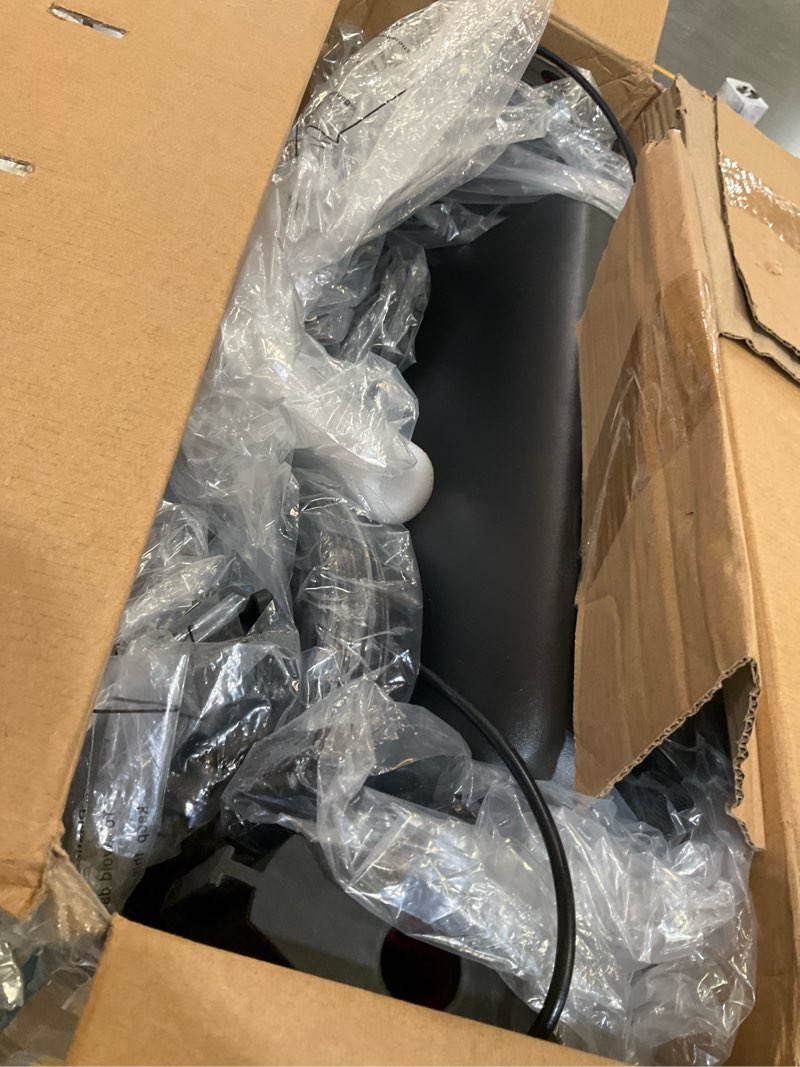 Condition photo showing As Is for foldable rollator walkers with seat for seniors, 8'' big wheels, 350 lb. weight capacity, adjustable handles and seat height, lightweight rolling walker, red 350 pound red