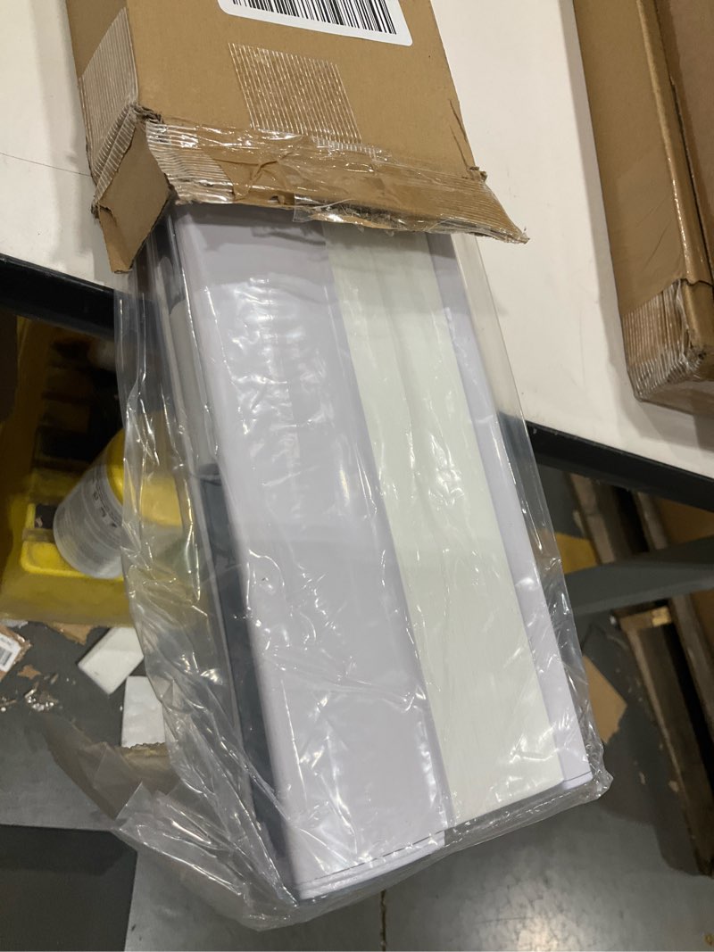 Condition photo showing Good Condition for No Drill Cellular Shades for Indoor Windows, Thermal Insulating & Noise Reducing Honeycomb Blinds, Cordless Free Stop Blinds Light Filtering, White, 21 1/2" W x 64" H 21 1/2"W x 64"H White(light Filtering)