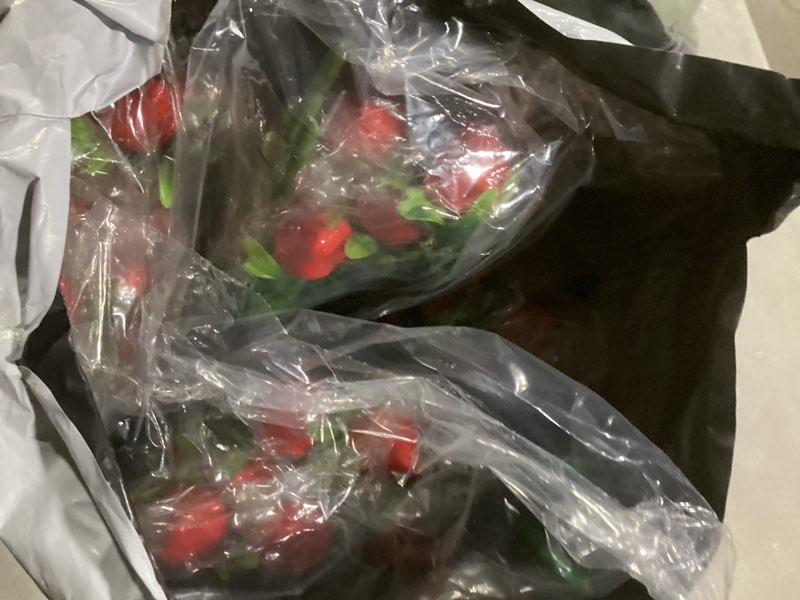 Condition photo showing Good Condition for PRETYZOOM Artificial Strawberry Branch Decor 1.77X8.27 Inches Fake Strawberry Stem for Home Party Decoration and DIY Floral Arrangements