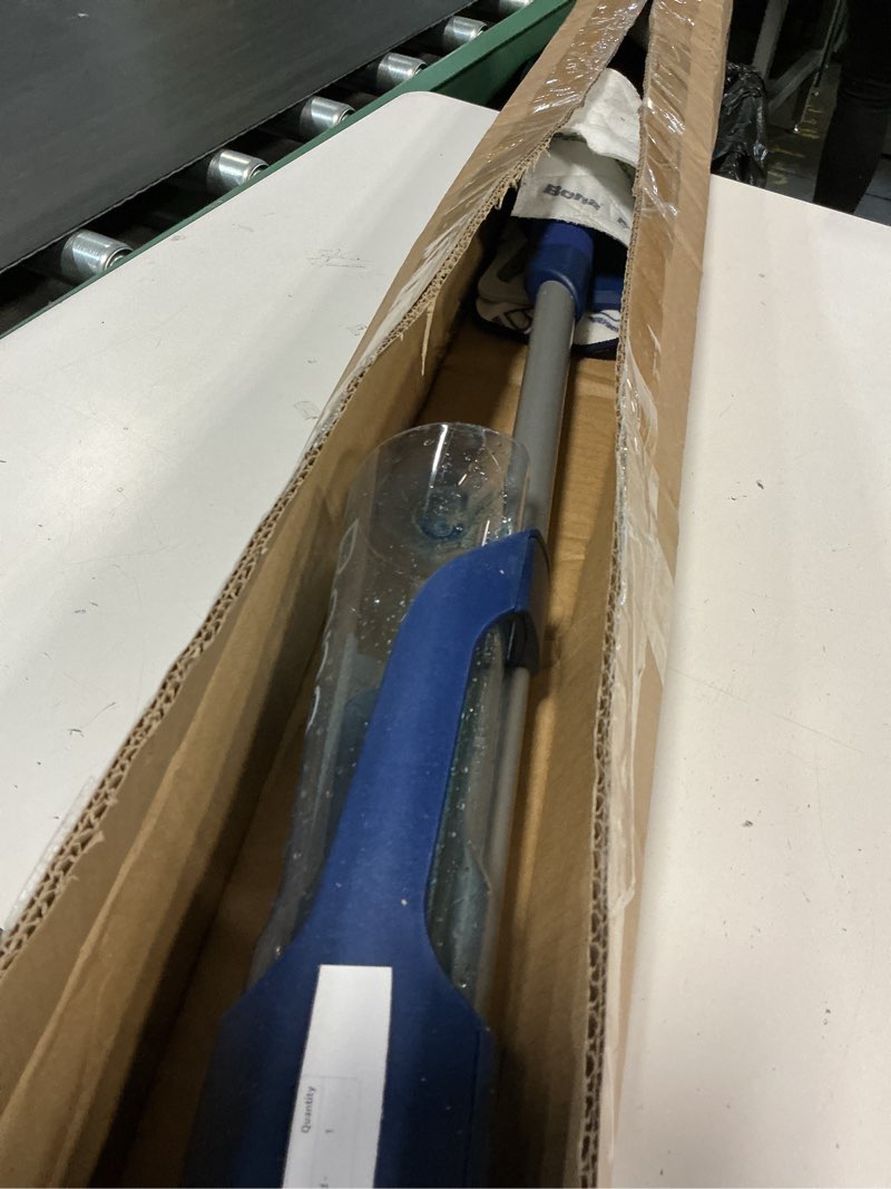Condition photo showing Good Condition for bona hardwood floor premium spray mop - includes wood floor cleaning concentrate and machine washable microfiber cleaning pad - dual zone cleaning design for faster cleanup hardwood - concentrate