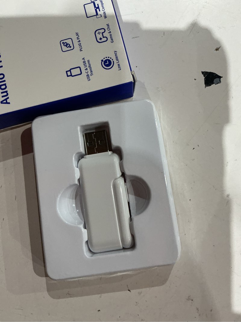 Condition photo showing Good Condition for usb-c bluetooth adapter for ps5, 2-in-1 usb-a bluetooth audio adapter for ps4 with aptx-adaptive & low latency, wireless audio transmitter to connect bluetooth headphones & earbuds