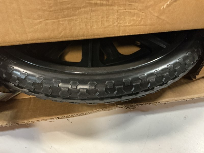 Condition photo showing Good Condition for (2 pack) 20" flat free cart wheels compatible with rubbermaid wheelbarrow wheels,20x2" flat free tires for lawn mower, garden cart- 3/4" bearing,hub length 2.5", black