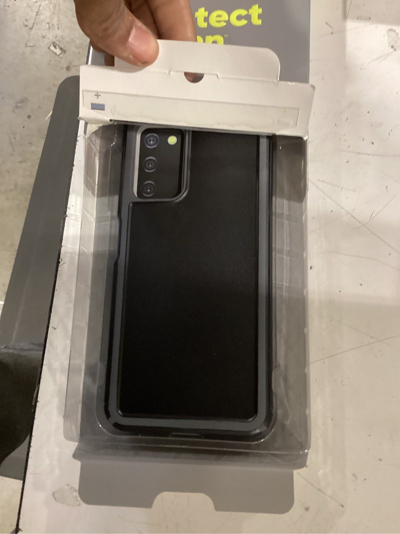 Condition photo showing Good Condition for onn slim rugged phone case for samsung galaxy a03s - black/gray