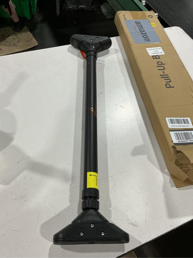 Condition photo showing Good Condition for sportneer pull up bar for doorway, no-drill, 29.5-37 in, 440 lb | no-drill, adjustable 29.5-37 in, 440 lb, doorway fit, secure lock, home gym, strength training