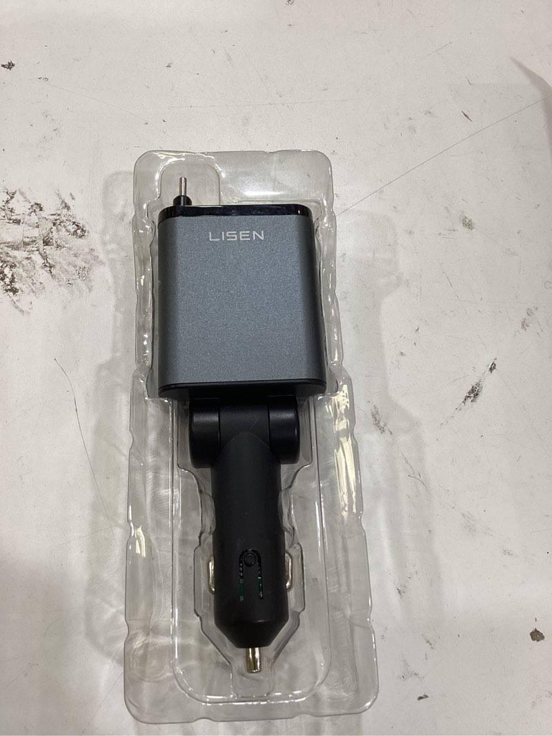 Condition photo showing Good Condition for lisen retractable car charger, gifts for mothers day, upgrade 84w car charger usb c fast charge, 2026 unique car accessories for mom dad him her men women, for iphone 17 16 15 14 13 grey 31.5 inch