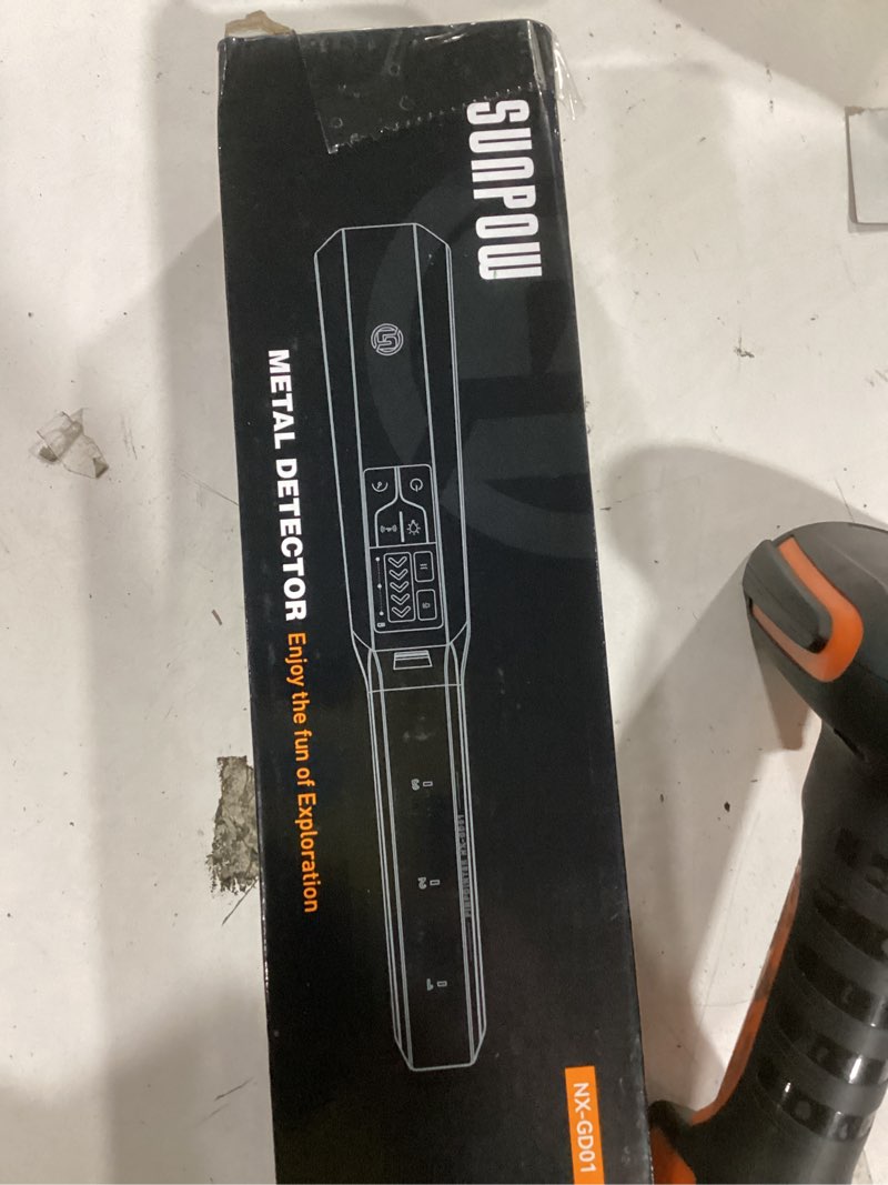 Condition photo showing Good Condition for sunpow metal detector nx-gd01