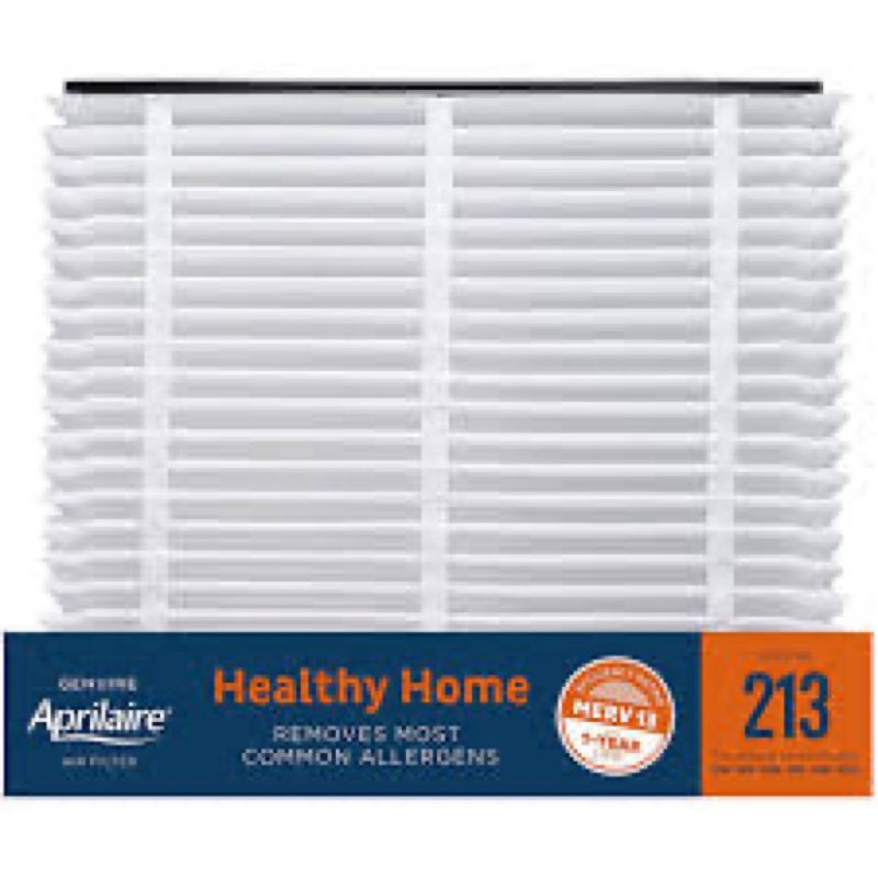 213 Replacement Air Filter, MERV 13,Actual Size: 20.47"x25.6"x3.94", Nominal Size: 20''x25''x4'', HV