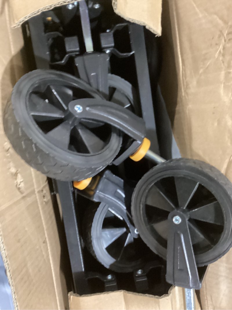 Condition photo showing Good Condition for Collapsible Foldable Wagon with Wheels Heavy Duty Folding Wagons Carts 360LBS Weight Capacity Portable All Terrain Utility Wagon Cart for Groceries Sports Garden Shopping Camping Beach