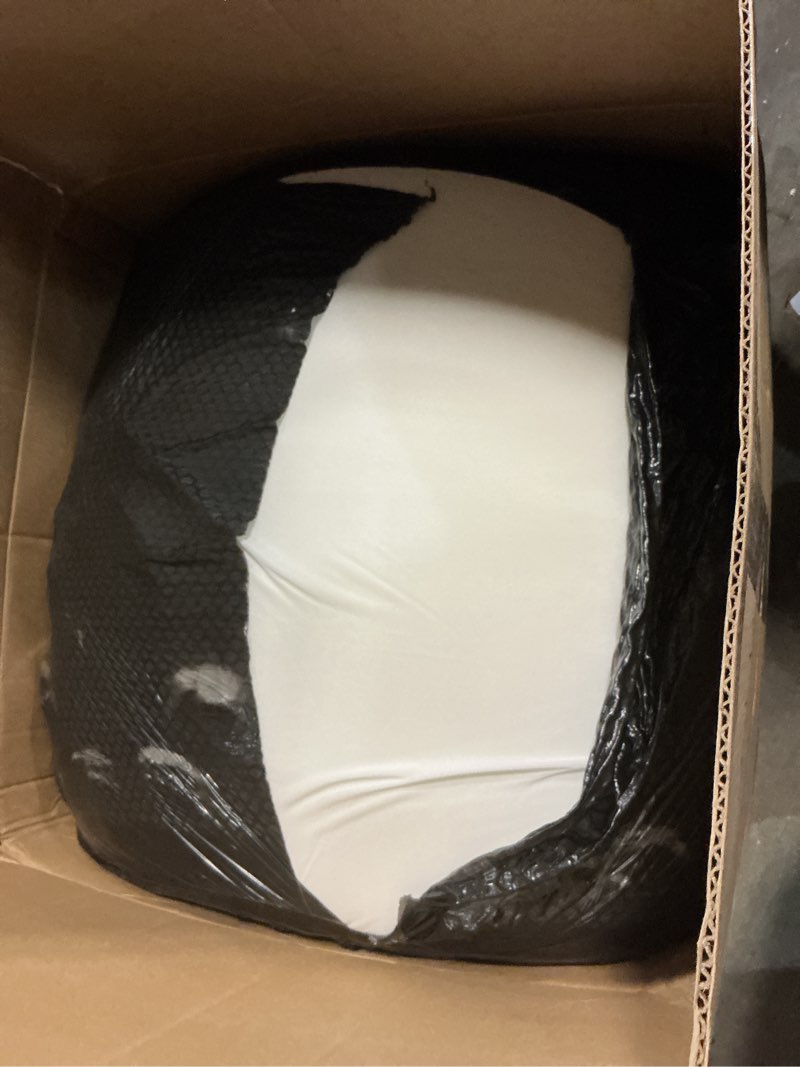 Condition photo showing As Is for tempur-pedic tempur-adapt + cooling 3-inch king mattress topper medium luxury premium foam, washable cover, medium cooling topper,white king 3" + cooling