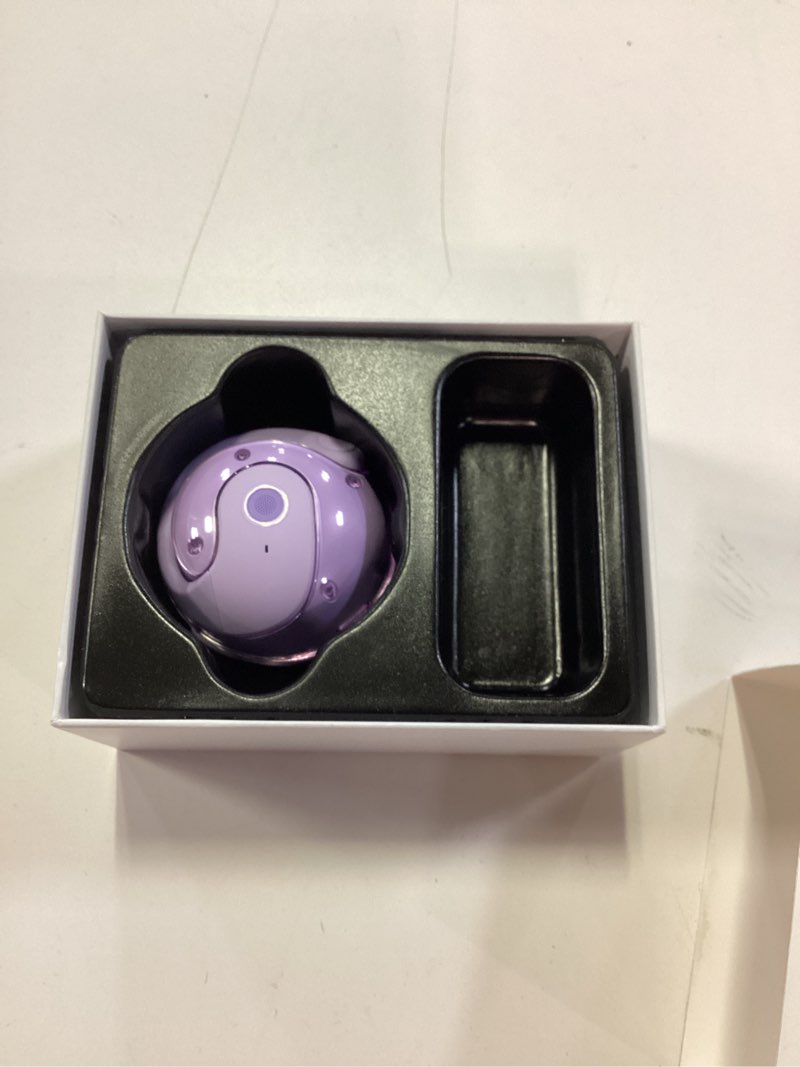 Condition photo showing Good Condition for open ear headphones wireless bluetooth 5.4, ows hanging earphones wireless earbuds with earhooks and mic, ipx5 waterproof, 48h range, out of ear earbuds for sports running workout driving(purple)