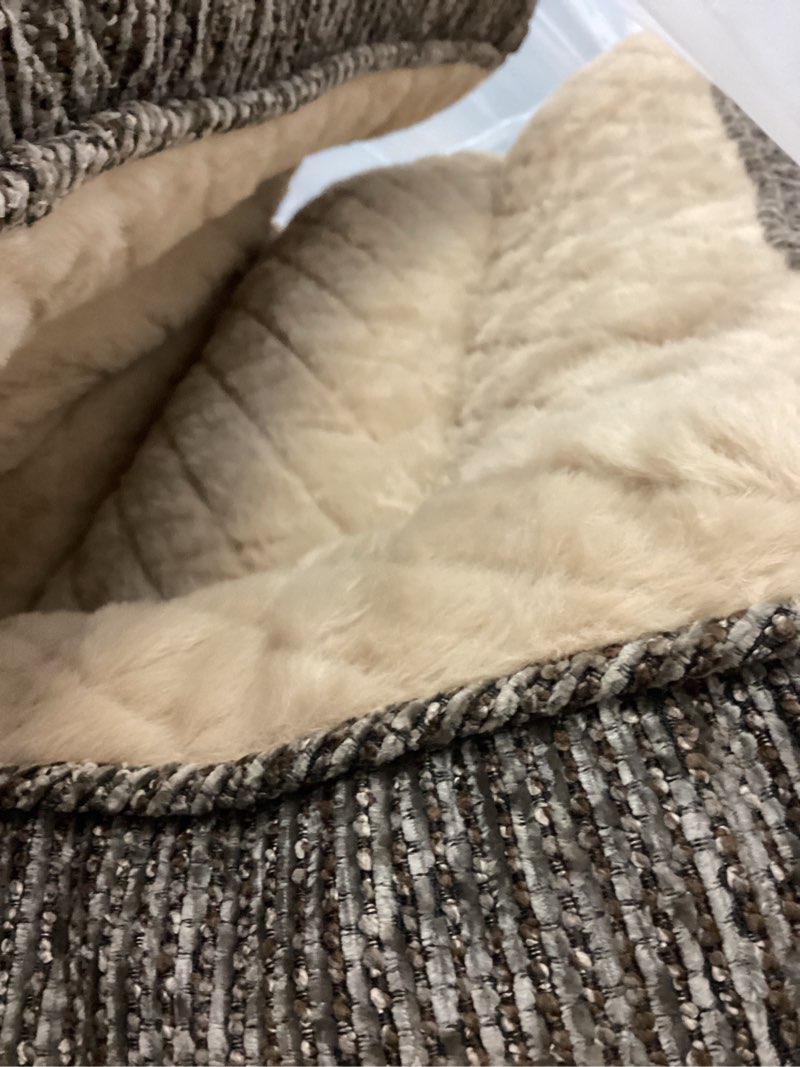 Condition photo showing Good Condition for JOEJOY Orthopedic Dog Bed Medium Sized Dogs, Extra Thick Supportive Big Dog Couch Bed with Sides, Ultra Soft Pet Bed Sofa, Brown, 35''x25'' L(35"L x 25"W x 8"Th) Brown