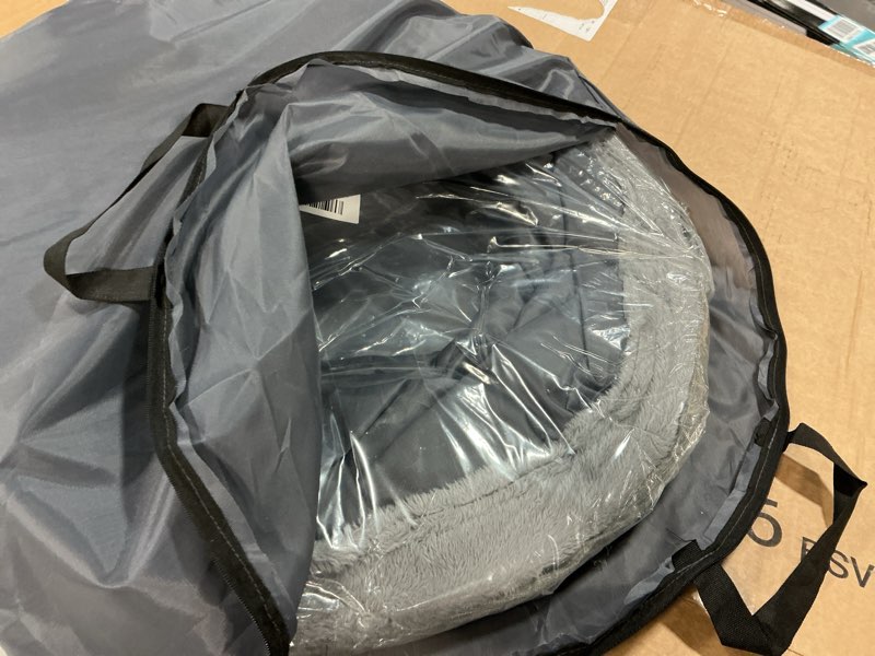 Condition photo showing Good Condition for HOMBYS Extra Large Dog Tunnel for Large Dogs, Cats & Adults, Jumbo 22x22x51 Inches, Collapsible Play Tunnel