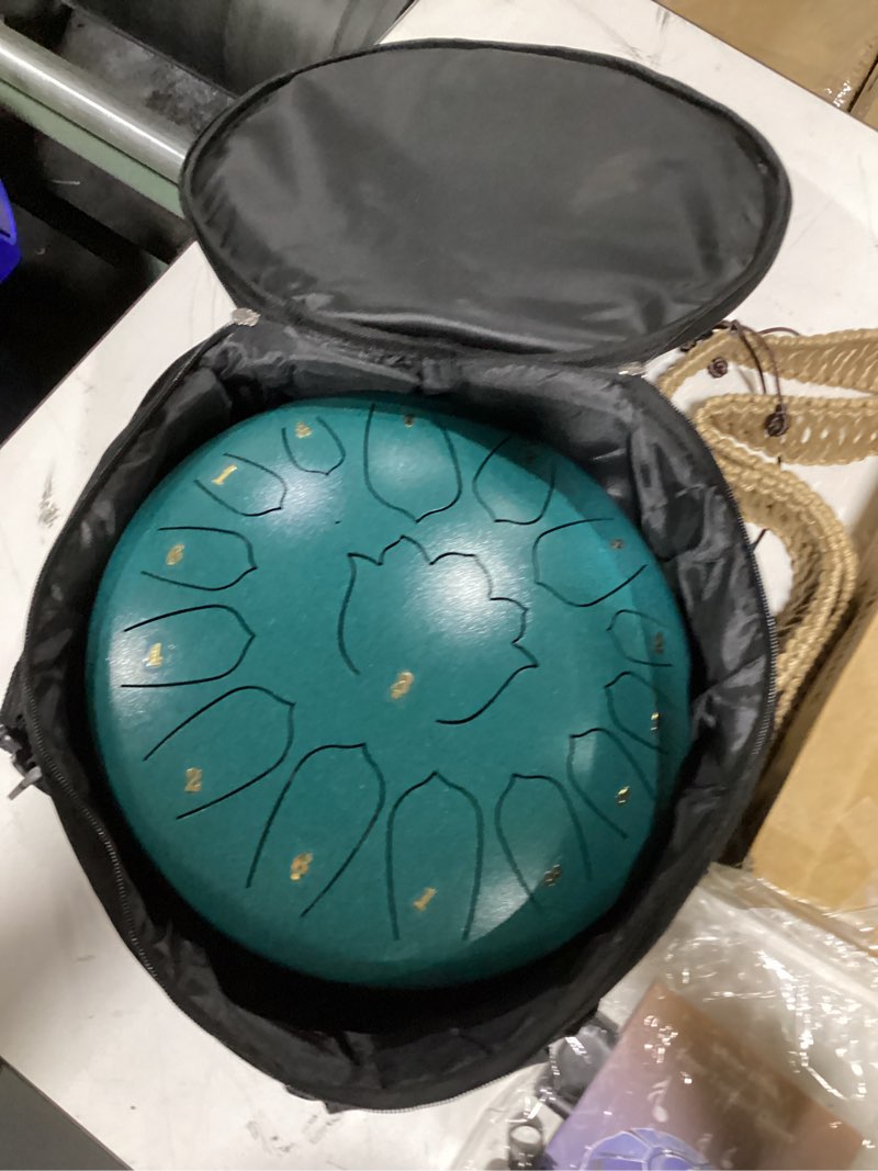 Condition photo showing Good Condition for similar to tongue drum music book - 50 relaxing, yoga and meditation songs - reading music notes not required: for diatonic tongue drums in d major with 8 / 11 / ... - playing by numbers with the tongue drum