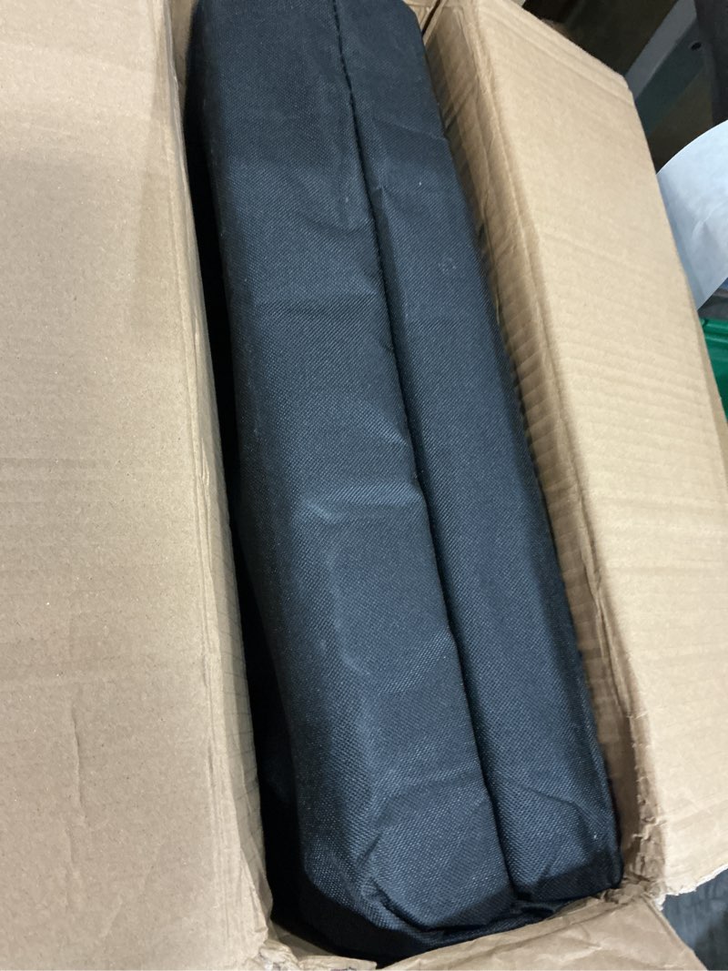 Condition photo showing Good Condition for g good gain portable soccer bench - team bench soccer 6 seats with bag, sideline folding bench, folded chair seating 6 for football camp outdoor sport events, team chairs for adults, black black 6 seats