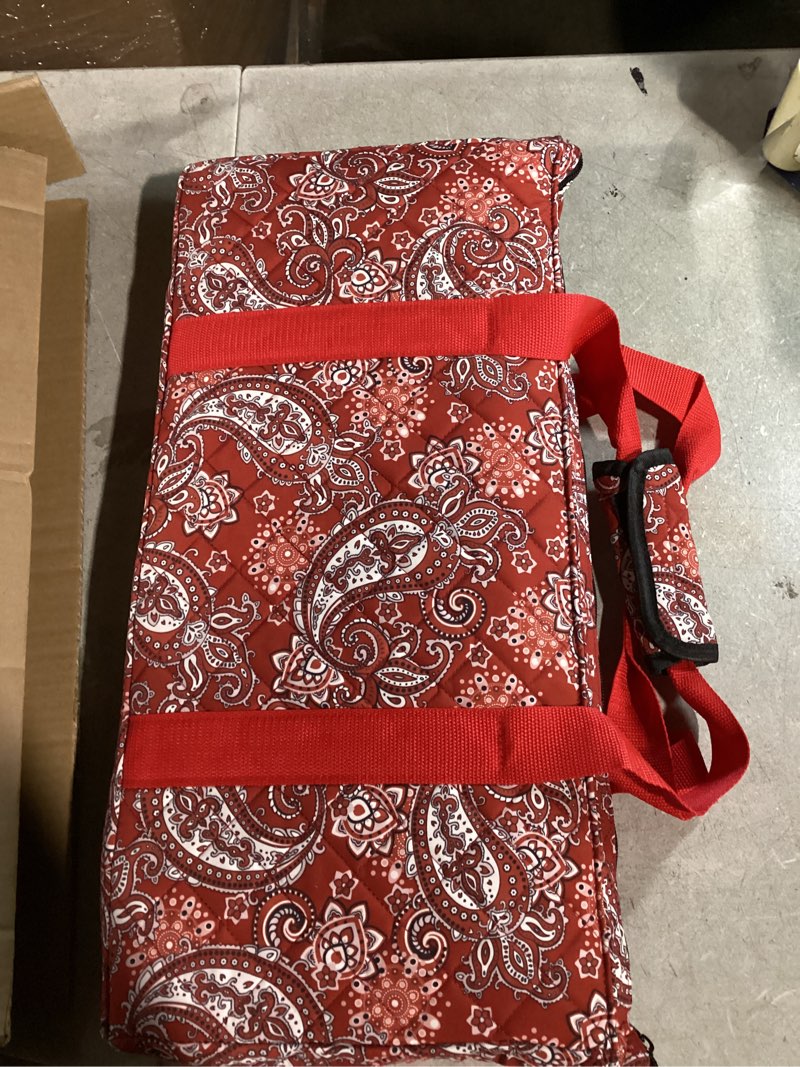 Condition photo showing Good Condition for American Mahjong Game Set, 166 White Tiles, 4 All-in-One Color Rack/Pushers, Complete Mahjong Tile Set Red Printed Carrying Bag