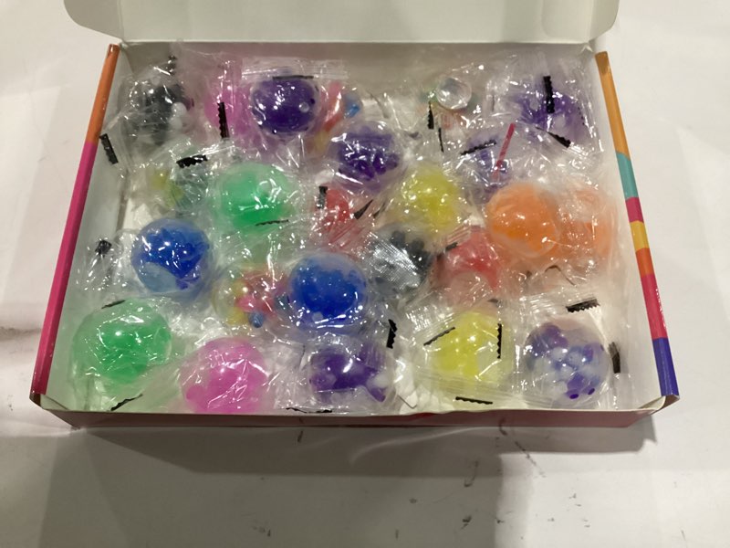 Condition photo showing Good Condition for viscoo 24 pack stress balls for adults, squeeze balls for anxiety relief, soft palm-sized pressure balls, durable relaxation set 24pcs stress balls