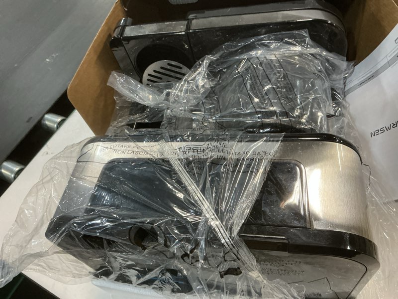 Condition photo showing Good Condition for airmsen 12-cup programmable dual coffee maker – single serve machine for k-cup pods & ground, 1000w fast brew, delay start, 2h keep warm, touchscreen, 60oz tank, glass carafe – home & office 12 cup