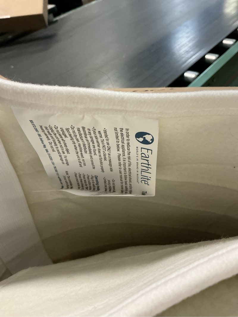 Condition photo showing As Is for Similar EARTHLITE Massage Table Warmer & Fleece Pad (2in1), ETL Certified, 3 Heat Settings, 13ft Cord/Heating Pad / 1 Year Replacement Guarantee