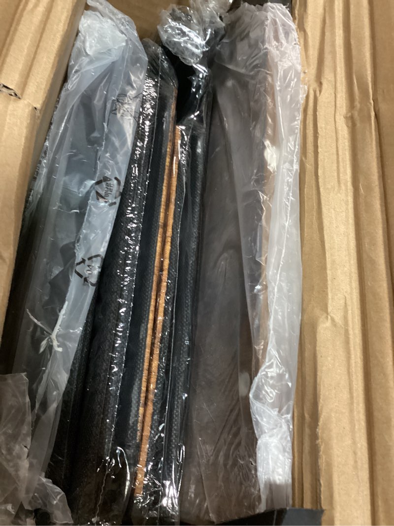 Condition photo showing As Is for WLIVE Dresser for Bedroom with 8 Drawers, Wide Fabric Dresser for Storage and Organization, Bedroom Dresser, Chest of Drawers for Living Room, Closet, Entryway, Nursery, Rustic Brown Wood Grain Print