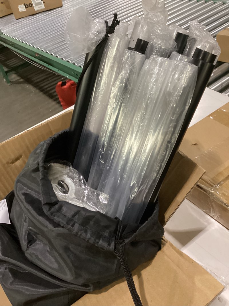 Condition photo showing New/Like New for OUTTOY Outdoor Yard Games for Adults and Family, 2 in 1 Limbo Game Flying Disc Games Set with Light, Sutiable for Backyards, Beach, Lawn, Party