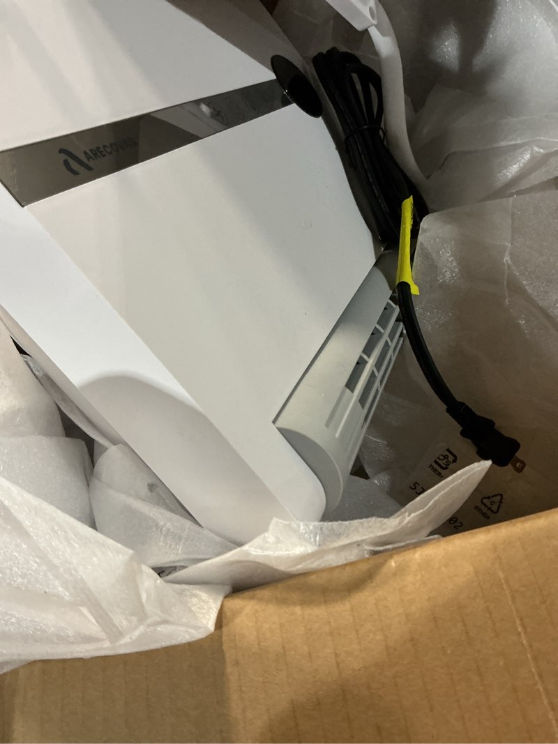 Condition photo showing As Is for Wall Heater, Space Heater for Bedroom, 1500W PTC Fast Heating Electric Heaters for Indoor Use, 30° Oscillation, Adjustable Thermostat, 24H Timer, Remote Control, Desk or Wall Mounted Heater for Office Regular-Standard