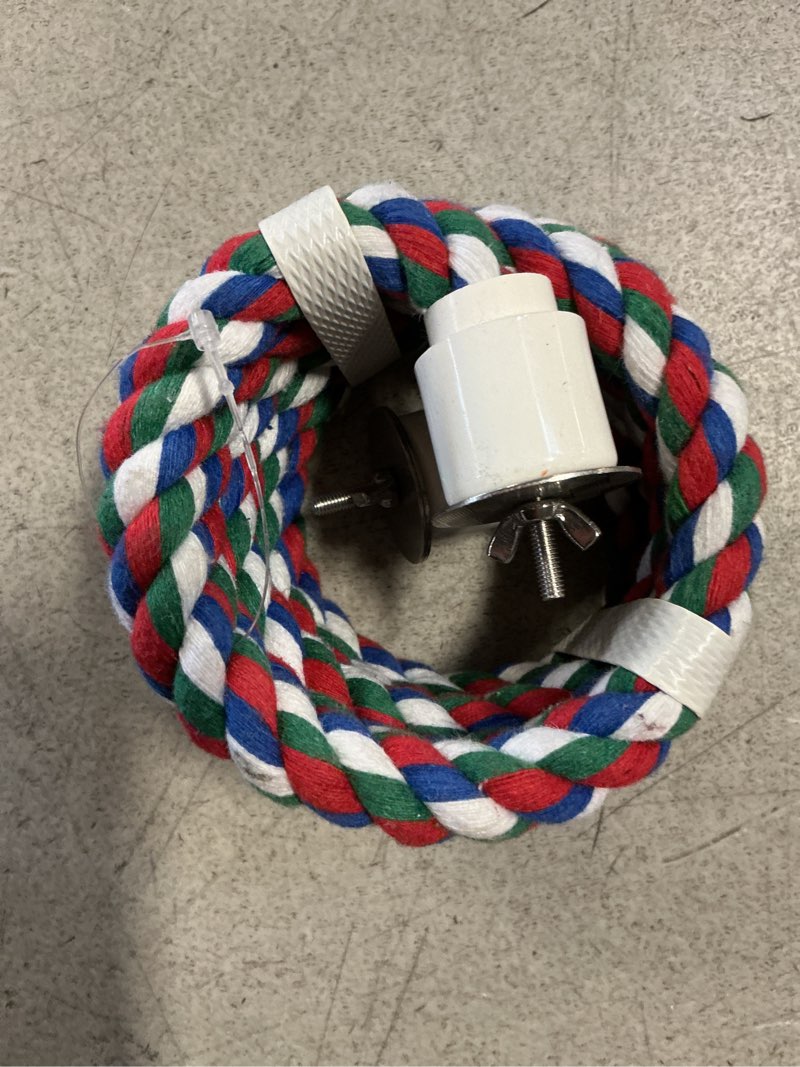 Condition photo showing New/Like New for Caitec Paradise Straight Curled Cotton Bird Perch, 1/2-Inch by 48-Inch