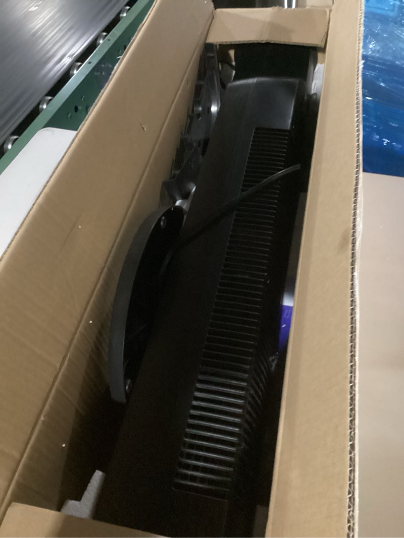 Condition photo showing New/Like New for dreo tower fan for bedroom, 2026 upgraded dc motor, 28ft/s high velocity, 20db ultra quiet standing fan, 8 speeds 4 modes, 90° oscillating bladeless fan for indoors, floor fans with remote, black
