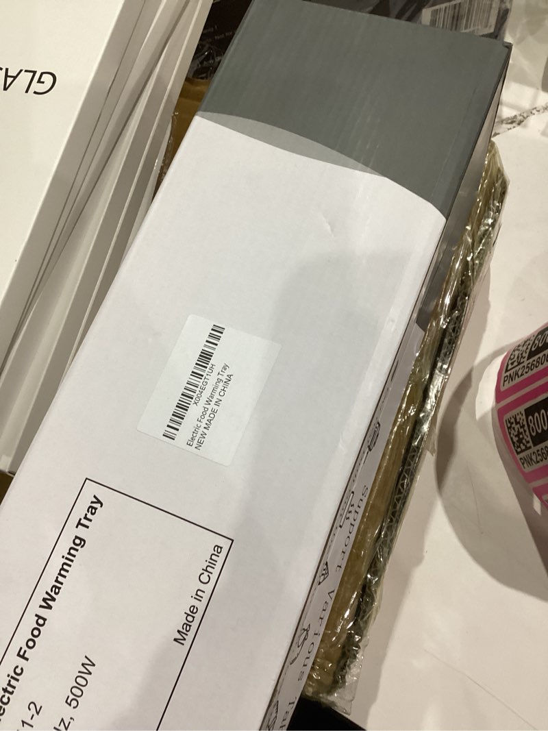 Condition photo showing Good Condition for Food Warming Mat – Rapid Full-Surface Heating, Silicone Electric Warming Tray with 6 Temperature Settings, 6 Hours Timer Auto Shut-Off – Perfect Rollable Food Warmer for Parties, Buffets, Gatherings