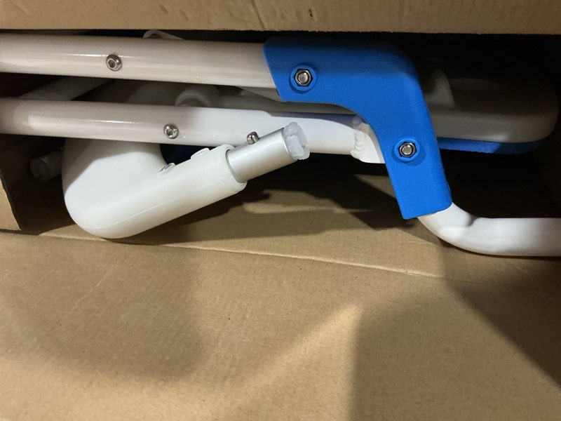 Condition photo showing As Is for Shower Chair for Inside Shower with Arms and Back, FSA/HSA Eligible 500 lbs Heavy Duty Shower Seat for Bathtub, Height Adjustable Safety Bath Seat for Elderly, Adults, Handicap and Disabled