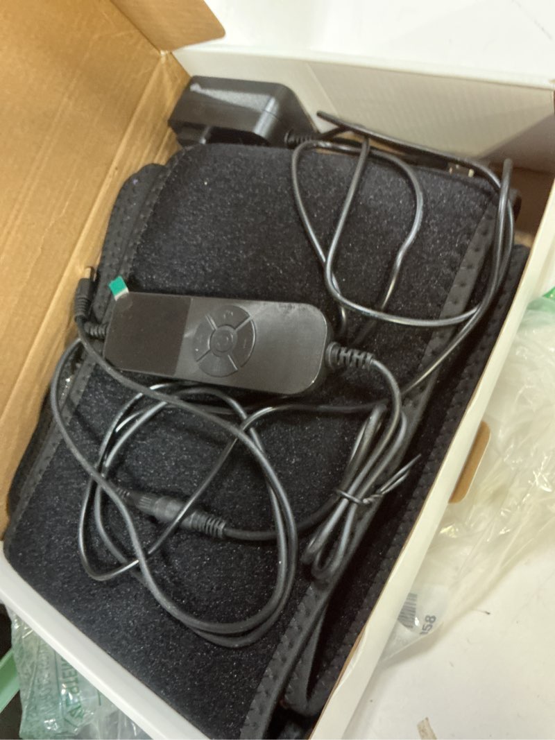 Condition photo showing As Is for red light therapy belt for body infrared light therapy devices near infrared wrap pad timer remote control for back waist muscle