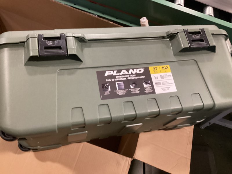 Condition photo showing Good Condition for Plano Storage Trunks Medium - 1 pack Olive Drab