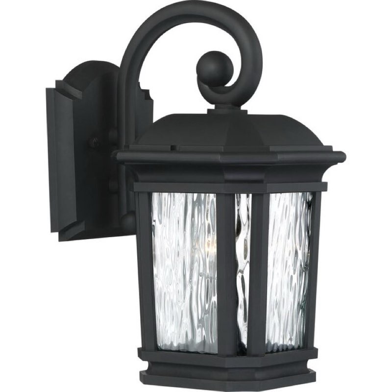 Quoizel Corrigan Wall Porch Outdoor Light Matte Black