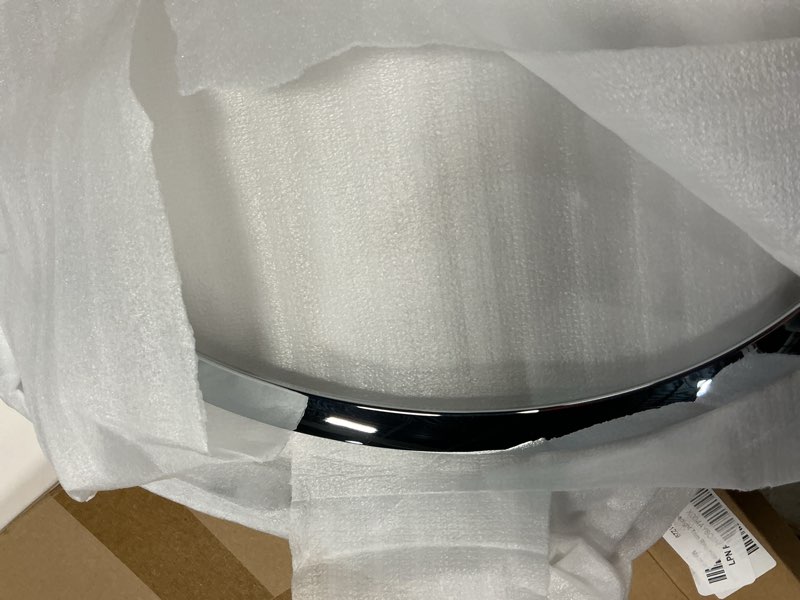 Condition photo showing Good Condition for motoall 51137300631 headlight trim ring headlamp bezel left & right chrome fit for mini cooper f55 f56 f57 2014-2021 replaces# 51137300632