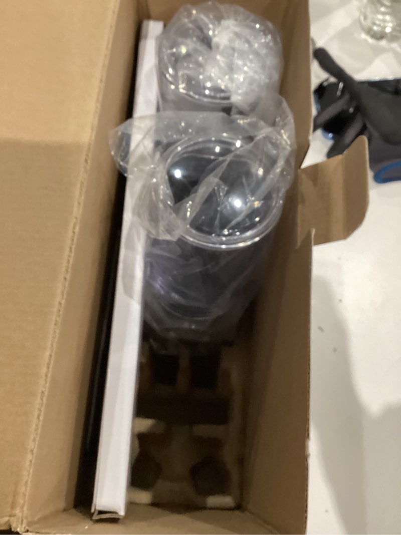 Condition photo showing As Is for simplehuman Wall Mount Pumps, Triple 15 fl. oz. Shampoo & Soap Dispenser, Stainless Steel