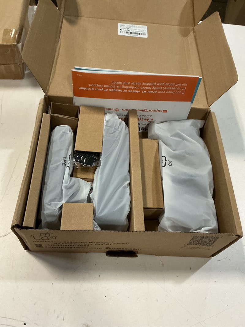 Condition photo showing New/Like New for veise ve027-k built-in wifi smart lock with 2 knob, fingerprint keyless entry door lock handle set for front door, app remote control, electronic digital keypad deadbolt, ip65 waterproof, matte black