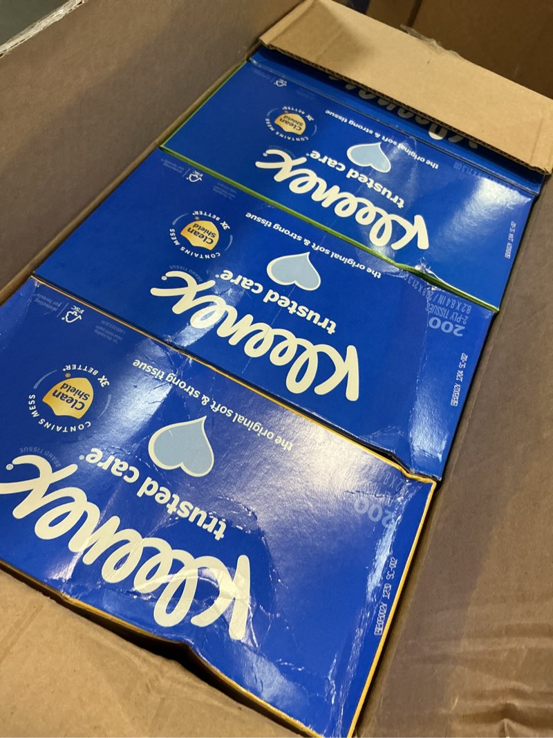 Condition photo showing Good Condition for kleenex trusted care facial tissue - 8pk/200ct
