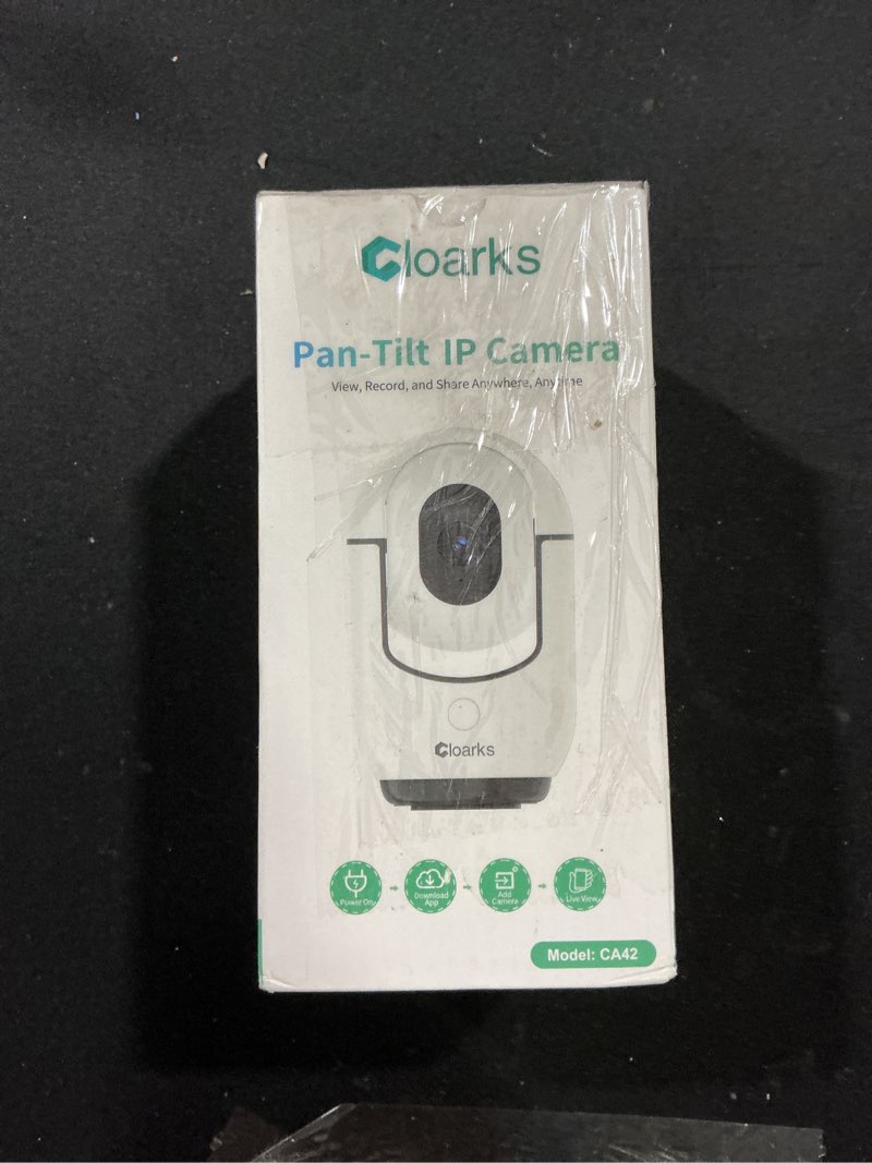 Condition photo showing Good Condition for Cloarks 2K Pan/Tilt Security Camera, WiFi Indoor Camera for Home Security with AI Motion Detection, 