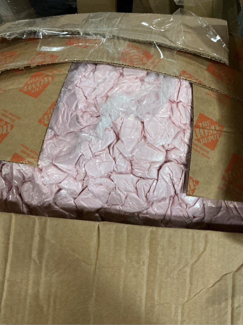 Condition photo showing New/Like New for maxyoyo bean bag chair for adults, large 4 ft bean bag chair with foam filling, ultra soft fur lazy sofa for living room bedroom, machine washable cover 4ft pink